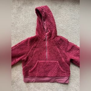 Lululemon Sherpa oversized scuba quarter zip size XS/S